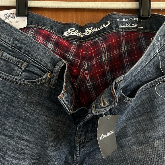 Eddie Bauer Fleece Lined Jeans - Picture 1 of 5